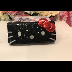 Hello Kitty Black and Red Wallet